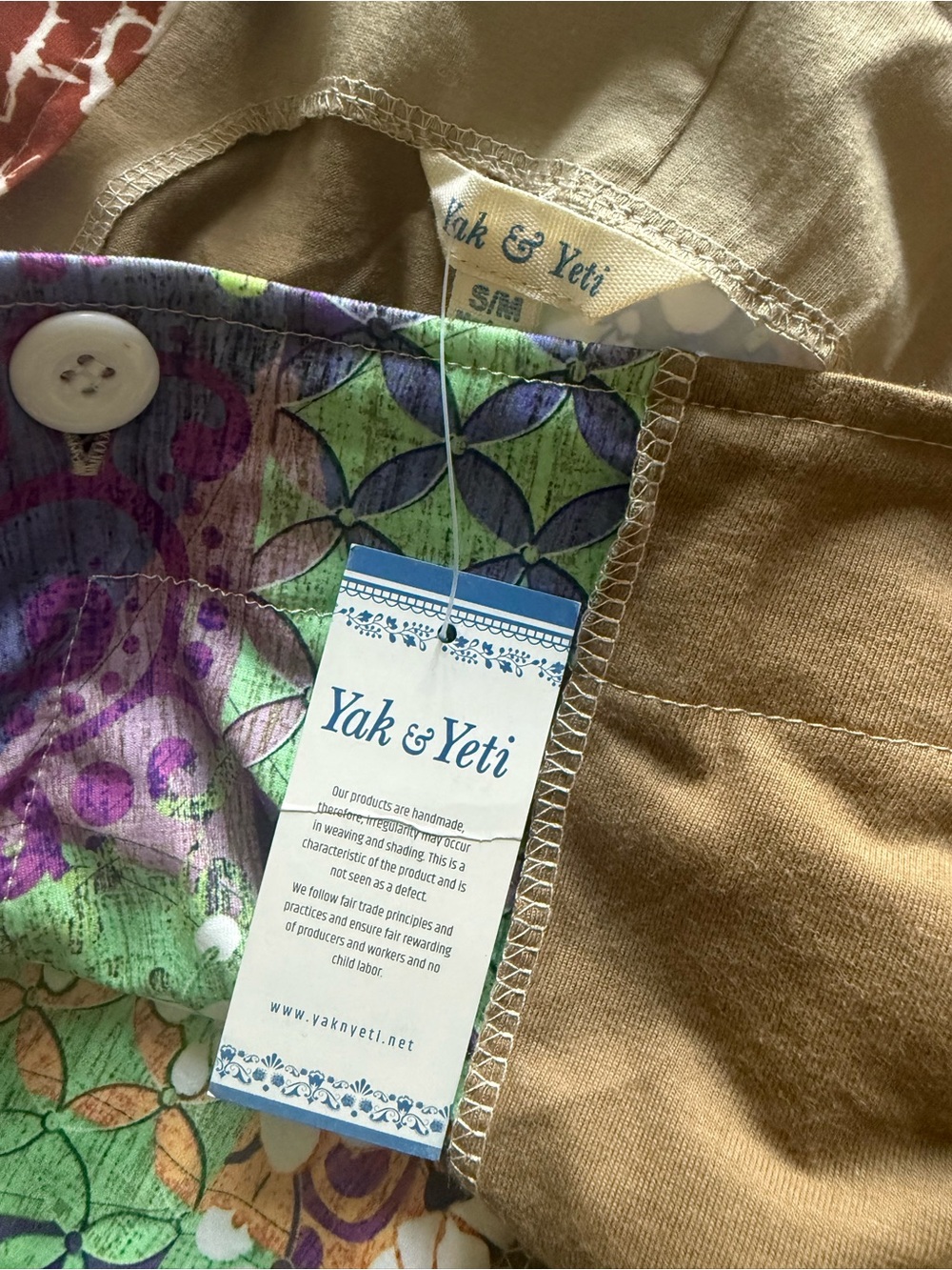 Colorful Boho Patchwork Overalls - Picture 5 of 6